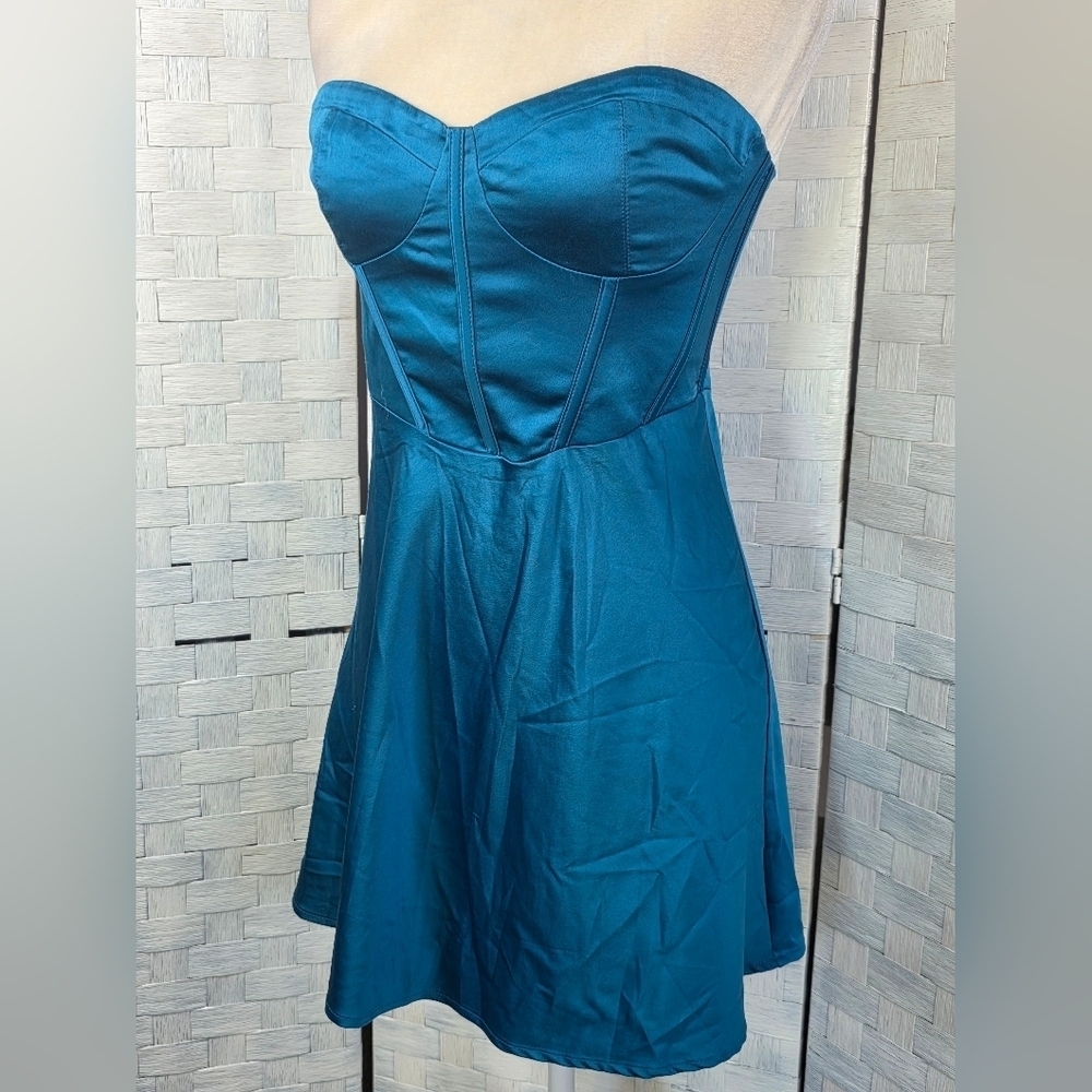 GARAGE Strapless Dress